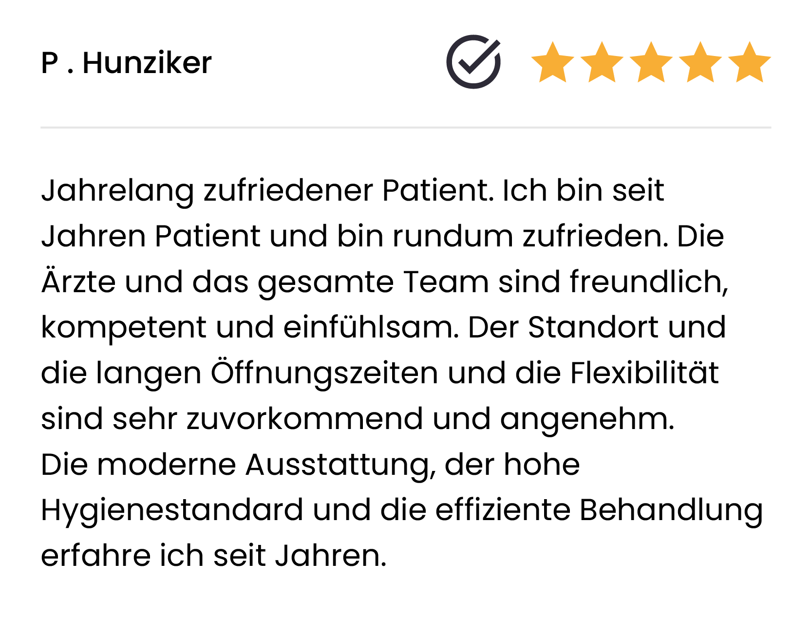 Zahnarzt Referenz Köniz 1