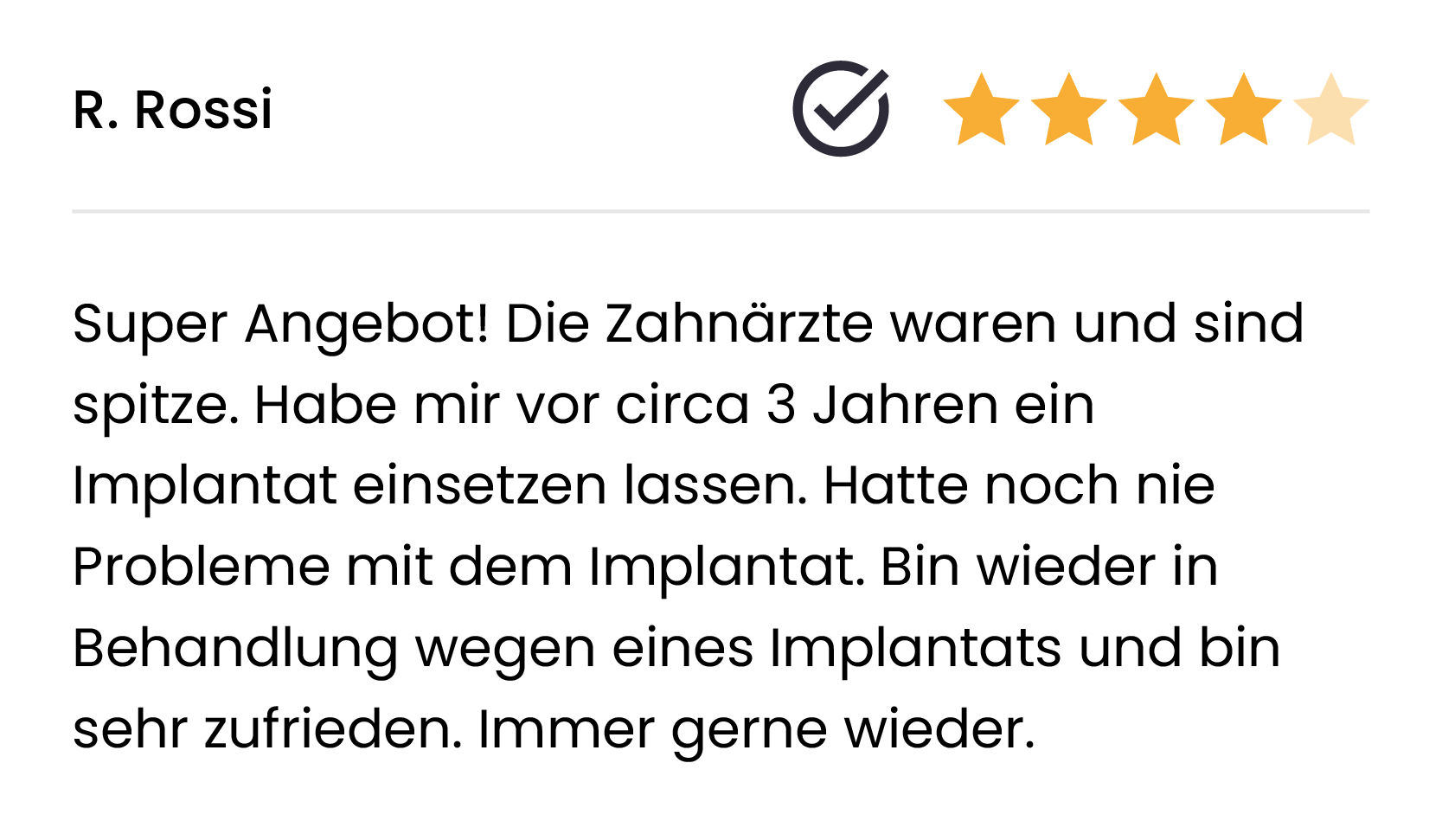 Zahnarzt Referenz Köniz 5
